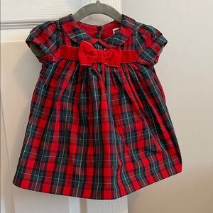 Janie and Jack Festive Plaid Baby Dress